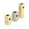 BrewJa for Hexagon Coupling 12mm Tire Connector Couplings 2mm/3mm/4mm/5mm/6mm/7mm/8mm Hex Adapter for RC Cars Connecting Parts (Color : L18-Brass-8mm) view 3