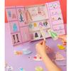 Daniel Axel Magnetic Dress Up Paper Doll Pretend Play,Dollhouse Magnet Travel Toys Car Activities Road Trip,Clothes Puzzles Game,3+ Girls Preschool Learning Created Imagine Birthday Gift view 2