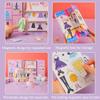 Daniel Axel Magnetic Dress Up Paper Doll Pretend Play,Dollhouse Magnet Travel Toys Car Activities Road Trip,Clothes Puzzles Game,3+ Girls Preschool Learning Created Imagine Birthday Gift view 4