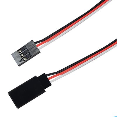 BrewJa 100mm 150mm 200mm 300mm 500mm Servo Lead Cable Extension Y Extension cordfor RC Futaba JR Male to Female 15cm 30cm 50cm (Color : 500mm)