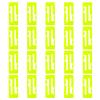 skrnrhrery Servo Extension Cable Safety Connector Clips Lead Wire Lock, 20pcs Servo Cable Clip Lock for Servo Extension and Jr/Double Leaf Servo 1 to 2 Y Harness, Jr Servo Wire Kit (Yellow) view 1