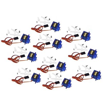 10pcs SG90 mini Analog Gear Micro servo 9g servo