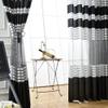 Striped Baby Kids Room Sheer Curtains Window Treatments Bedroom Decor Panel Curtain view 2