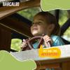 Barcaloo Kids Playground Pirate Ship Wheel  Brown, Jungle Gym Steering Wheel Swing Set Accessories, Attachment for Backyard Treehouse, Jungle Gym or Swing Set view 3