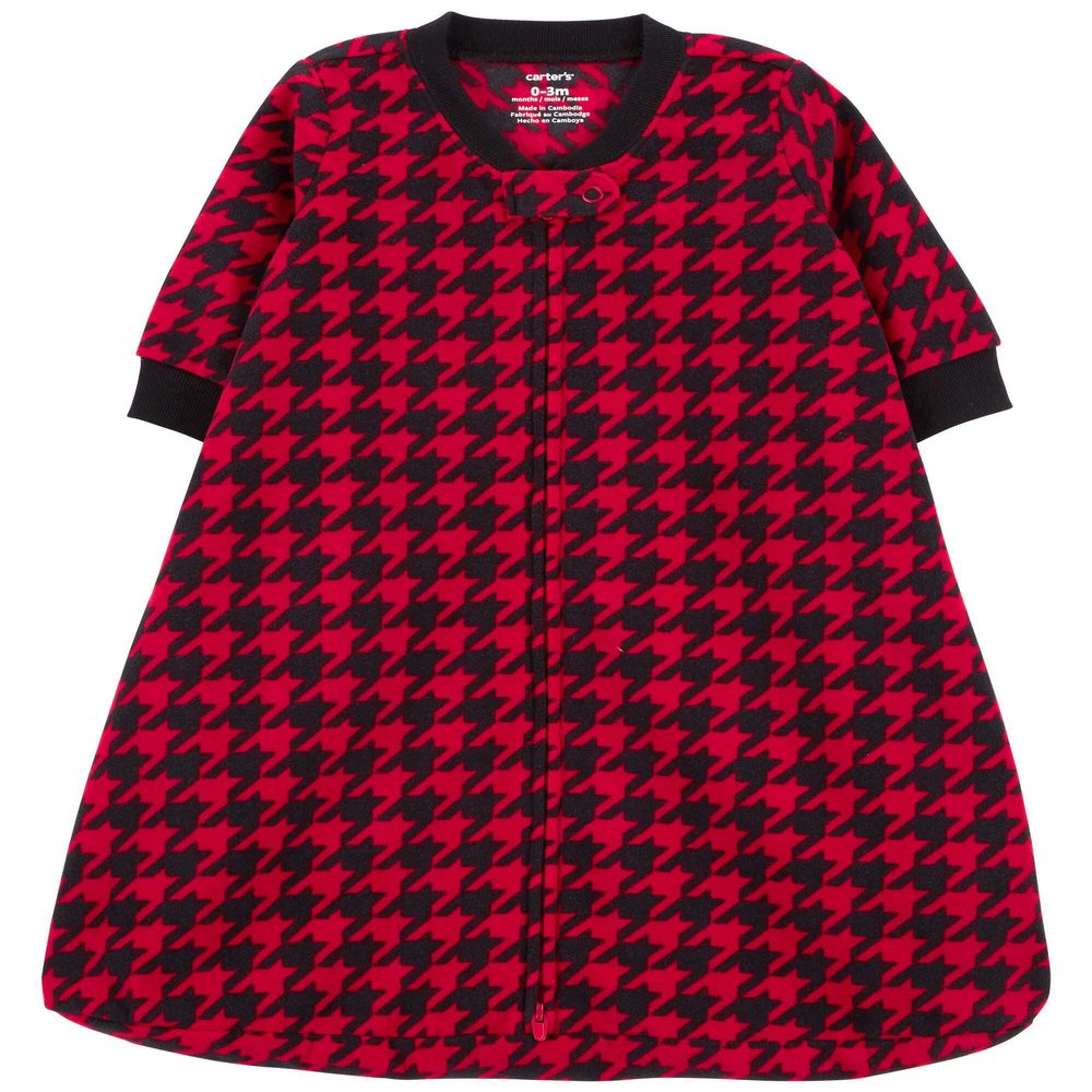 Carter's Unisex Baby Sleep Bag (Red/Black, 3-6 Months)