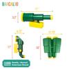 Barcaloo Playhouse Accessories for Kids, Outdoors Playground Sets for Backyards with Telescope, Periscope & Pirate Playset Binoculars Attachments, Backyard Treehouse, Jungle Gym and Swing Set view 2