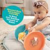 BEB FUERTE By Robin Arzn - Marathon Maze 2-in-1 Activity Mirror Baby Activity Center Sensory Toys Workout Bilingual and Toddler Gifts for Ages 3 Months Up,Orange & Blue Maze Activity Mirror,Medium view 3