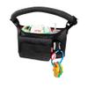 Nuby Eco Baby Stroller Organizer - Includes Carabiner - Stroller Accessories for Babies and Toddlers - Black view 1