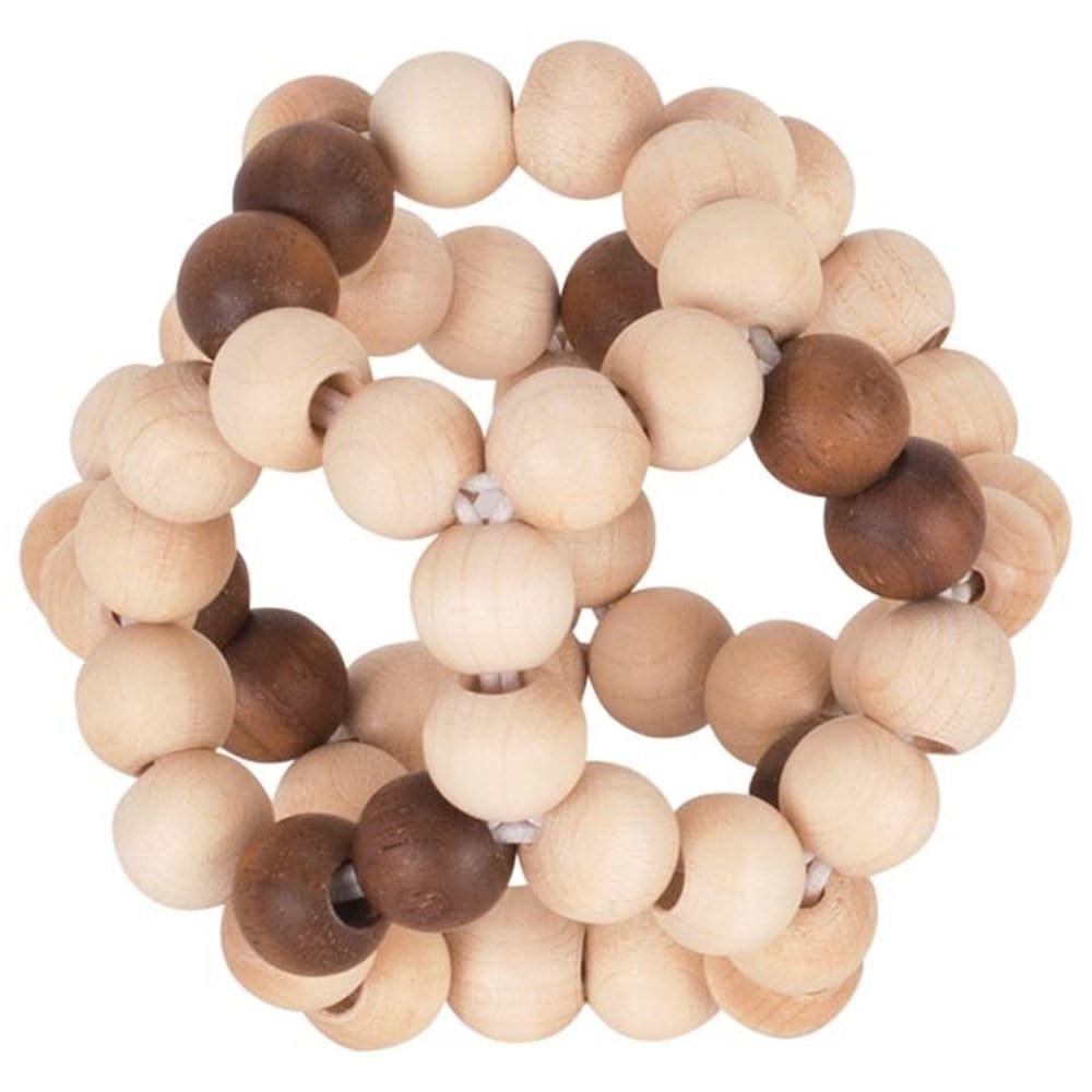Goki Brand rattles. Elastic Rattle with Half Rings Forming a Ball