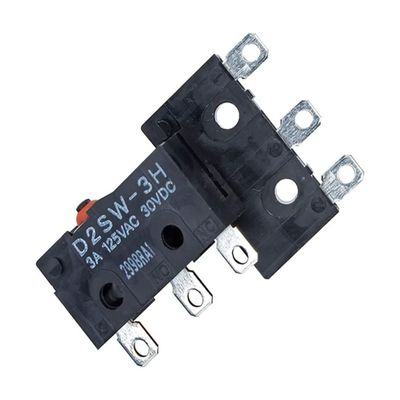 FFIME Switch 5PCS Touch Switch D2SW-3H Holding Brae Switch Sealed 3 Feetitch Waterproof and Dustproof 3A 125V