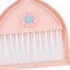 Mini Broom with Dustpan Miniature Sweeping House Tool Toy Set Housekeeping Play Set for Kindergarten Age 3-6 Years Old, Pink view 3