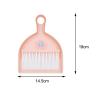 Mini Broom with Dustpan Miniature Sweeping House Tool Toy Set Housekeeping Play Set for Kindergarten Age 3-6 Years Old, Pink view 4