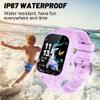 Tywop Kids Waterproof Smart Watch for Boys Girls Ages 3-12 Learning Toys Easter Basket Gifts with 26 Games Camera Video 1.44" Touchscreen Music Player Alarm Clock Flashlight Pedometer Toddler Watches view 3