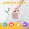 MEGUO Mini Karaoke Machine,Funny Toys Christmas Birthday Gifts for Kids Age 4-12 Girls,Boys,Adults, Karaoke Microphone Toys for 4,5,6,7,8,9,10,11,12+ Year Old Girls Boys (Pink 1 Mic) view 4