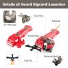 Bey Battling Blade Burst Toy Set, 12 Spinning Burst Gyros 2 Two-Ways Launchers with Grip, Combat Tops Battle Game with Portable Box Gift for Kids Children Boys 6-12 view 4