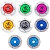 BrewJa Compatible with Tamiya tt-01 tt02 HPI HSP 94123 1/10 RC On Road Racing Car 4PCS 12mm Aluminum Alloy Brake Disc Wheel Rim Box Hex Adapter (Color : Red) view 2