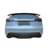 Carbon Fiber Punch-free Sports Rt Gt Large Rear Spoiler SuitableCompatible For Tesla Model Y (Color : Forged pattern) view 2
