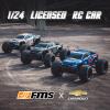 BEEZRC FMS 1/24 RC Monster Truck Colorado FMT24 Fast Drift RC Car Licensed Chevy RC Offroad RTR Electric Hobby Radio Controlled Truck 4x4 Waterproof High Speed Remote Control Car for Adults (White) view 2