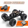 BEEZRC FMS 1/24 RC Monster Truck Colorado FMT24 Fast Drift RC Car Licensed Chevy RC Offroad RTR Electric Hobby Radio Controlled Truck 4x4 Waterproof High Speed Remote Control Car for Adults (White) view 4
