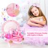 Toddler Vanity - Kids Pretend Play Princess Vanity Set with Mirror & Makeup Accessories, Lights and Music, Princess Vanity for Little Girls, Toddler Girl Toys view 2