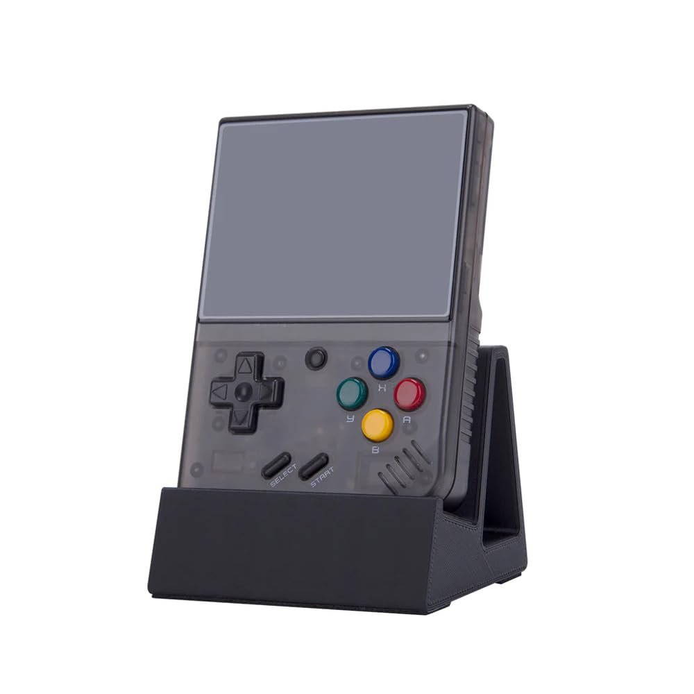 Miyoo Mini Plus Charging Dock, 3D Printed Magnetic Charging Dock for Miyoo Mini Plus Game Retro Console Handheld Miyoomini+ Charging Base Magnet Stand (Black)