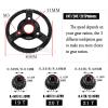 76T Metal Slipper Clutch Spur Gear Upgrades Part for 1/10 Slash 2WD VXL,ARRCat Metal 76T (48-Pitch) Spur Gear Differential Gear and 21T 20T 19T Pinions Gear Set view 3