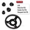 50T Metal Slipper Clutch Spur Gear Upgrades Part for 1/10 Slash 2WD VXL, ARRCat Metal 50T 0.8 Module Spur Gear Differential Gear and 21T 19T 17T 15T Pinions Gear Set view 2