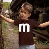 Unisex Youth Letter M Halloween Costumes T-Shirt for Boys/Girl | Funny Cool Graphic Tee Shirts Idea (XX-Large,Brown) view 3
