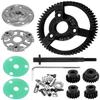52T Metal Slipper Clutch Spur Gear Upgrades Part for 1/10 Slash 2WD VXL, ARRCat Metal 52T 0.8 Module Spur Gear Differential Gear and 21T 19T 17T 15T Pinions Gear Set view 1