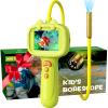 Borescope Camera with Light for Kids | STEM Science Educational Toy for 4 5 6 7 8 9 10 12 Years Old Boys & Girls | Birthday Gift for Outdoor Adventures & Nature Discovery (Yellow) view 1