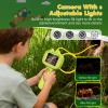 Borescope Camera with Light for Kids | STEM Science Educational Toy for 4 5 6 7 8 9 10 12 Years Old Boys & Girls | Birthday Gift for Outdoor Adventures & Nature Discovery (Yellow) view 2