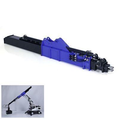 TOUCAN RC HOBBY Metal Hydraulic Telescopic Boom for 1/14 RC Excavator 946 EC380 Upgraded Parts