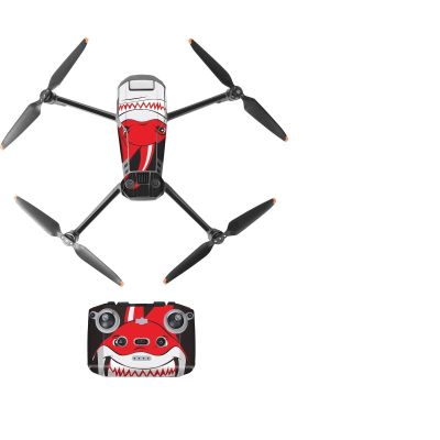 ELBFAE Sticker for DJI Mavic 3 Classic Protector Waterproof PVC Stickers Drone Body Skin Protective for DJI RC PRO Drone Accessories (Color : K)