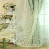 HooHero Countryside Style Gorgeous Kids Baby Sheer Curtains Living Room Bedroom Drape Fabic Embroidered view 2