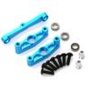 Chanmoo RC TT-02 Full Set Upgrade Kit Aluminum Drive Shaft Swing Arm Steering Cup CVD Bumper Motor Base Suspension Arms For Tamiya TT02 Upgrade Part 1/10 On Road Touring Rally Racing Car (Blue 11PCS) view 3