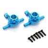 Chanmoo RC TT-02 Full Set Upgrade Kit Aluminum Drive Shaft Swing Arm Steering Cup CVD Bumper Motor Base Suspension Arms For Tamiya TT02 Upgrade Part 1/10 On Road Touring Rally Racing Car (Blue 11PCS) view 4