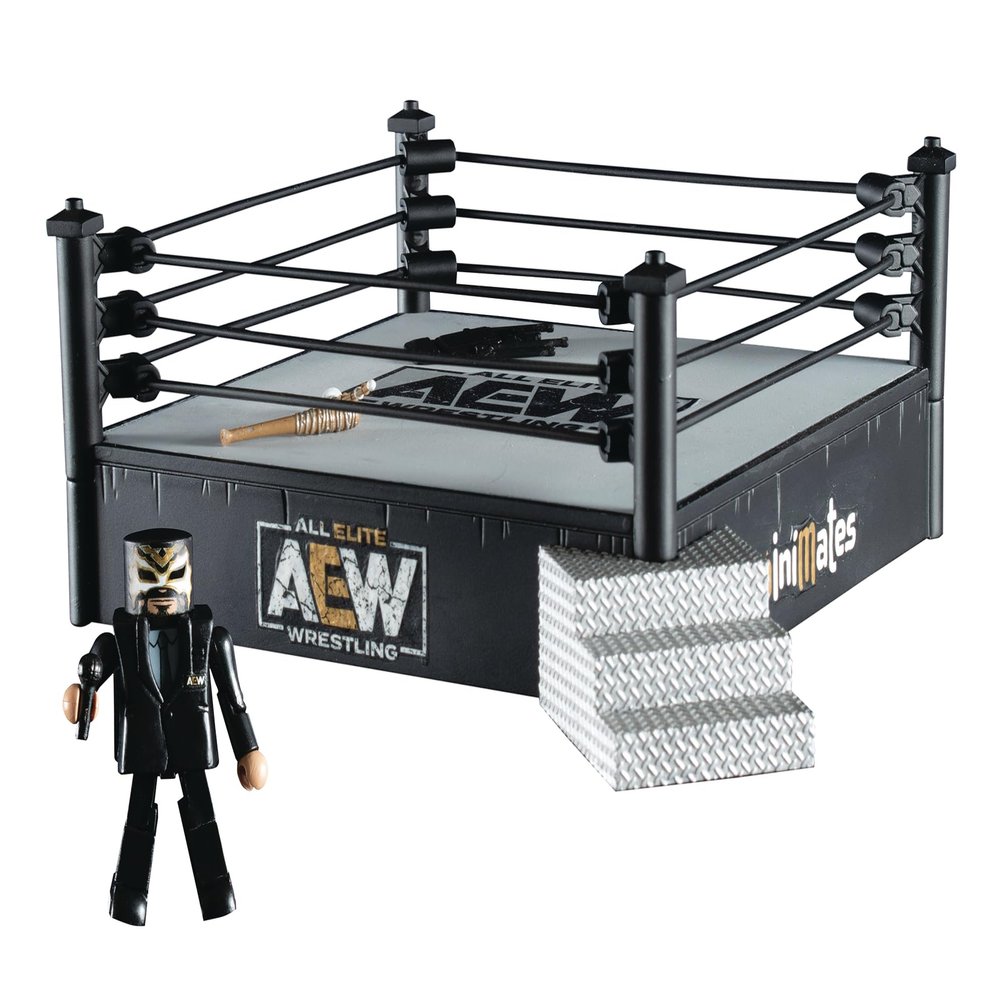 AEW Minimates Deluxe Westling Wing Playset