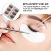 3 Pairs Eyelid Replacement Lash Extension Practice Head Mold view 2