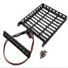 NHX RC Mini Roof Luggage Rack w/LED Light Bar Type 1 for SCX24 / TRX-4M view 1