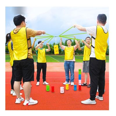 Field Day Teamwork Game Sets for Birthday Party/School Sports Days/Company Team Building, Outdoor Lawn/Beach Games (Color : Green, Size : 8PCS)