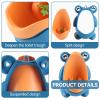 Agatige Potty Training Urinal, Wall Mounted Standing Position Toddler Toilet Boy Potty Training Toilet Potty Trainer for Boys Toddlers(Blue) view 3