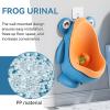 Agatige Potty Training Urinal, Wall Mounted Standing Position Toddler Toilet Boy Potty Training Toilet Potty Trainer for Boys Toddlers(Blue) view 4