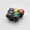 FFIME Switch Rocker Switch KCD4 20A/250V 4 Pin DPST IP67 Sealed Waterproof Rocker Switch with LED 12V 24V 110V 220V 30x22 (Color : Green, Size : 6 Pin) view 2
