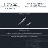 MOUDOAUER Model Aircraft Replacement Metal Pitot Tube+Angle of Attack for F-14 F-16 Aircraft Model Accessories view 3