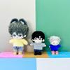 niannyyhouse Leather Shoes Length 4.2cm for 1/6BJD 6in 15cm Plush Doll (Grey+White) view 2