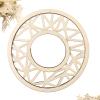 AOCEAN 8 Inch Wooden Rattan Letters Rustic Boho Letters Decor for Wall Customizable Personalized Initials Perfect for Nursery Baby Shower & Home Decoration (O) view 1