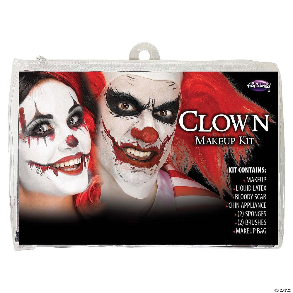 Fun World Clown Kit Makeup Bag