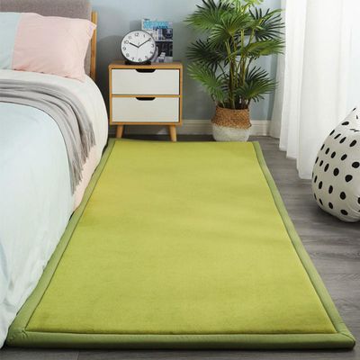 Dmkjdzsw Kids Floor Play Mat, Extra Soft Activity Floor Mat for Kids Playroom Bedroom, Large Area Rug- Grass green-200 * 260cm