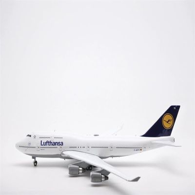 ACE HOBBY for Phoenix for Lufthansa for Boeing B747-400 D-ABTK 1/400 Aircraft Pre-Built Model