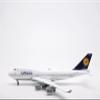 ACE HOBBY for Phoenix for Lufthansa for Boeing B747-400 D-ABTK 1/400 Aircraft Pre-Built Model view 1